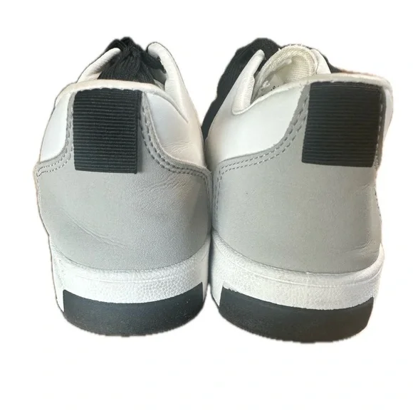 VINTAGE HAVANA Perla Chrome Side Star Low Top Sneaker in White Multi Size 10 - Picture 4 of 5